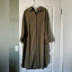 Maternity shirt dress (L)